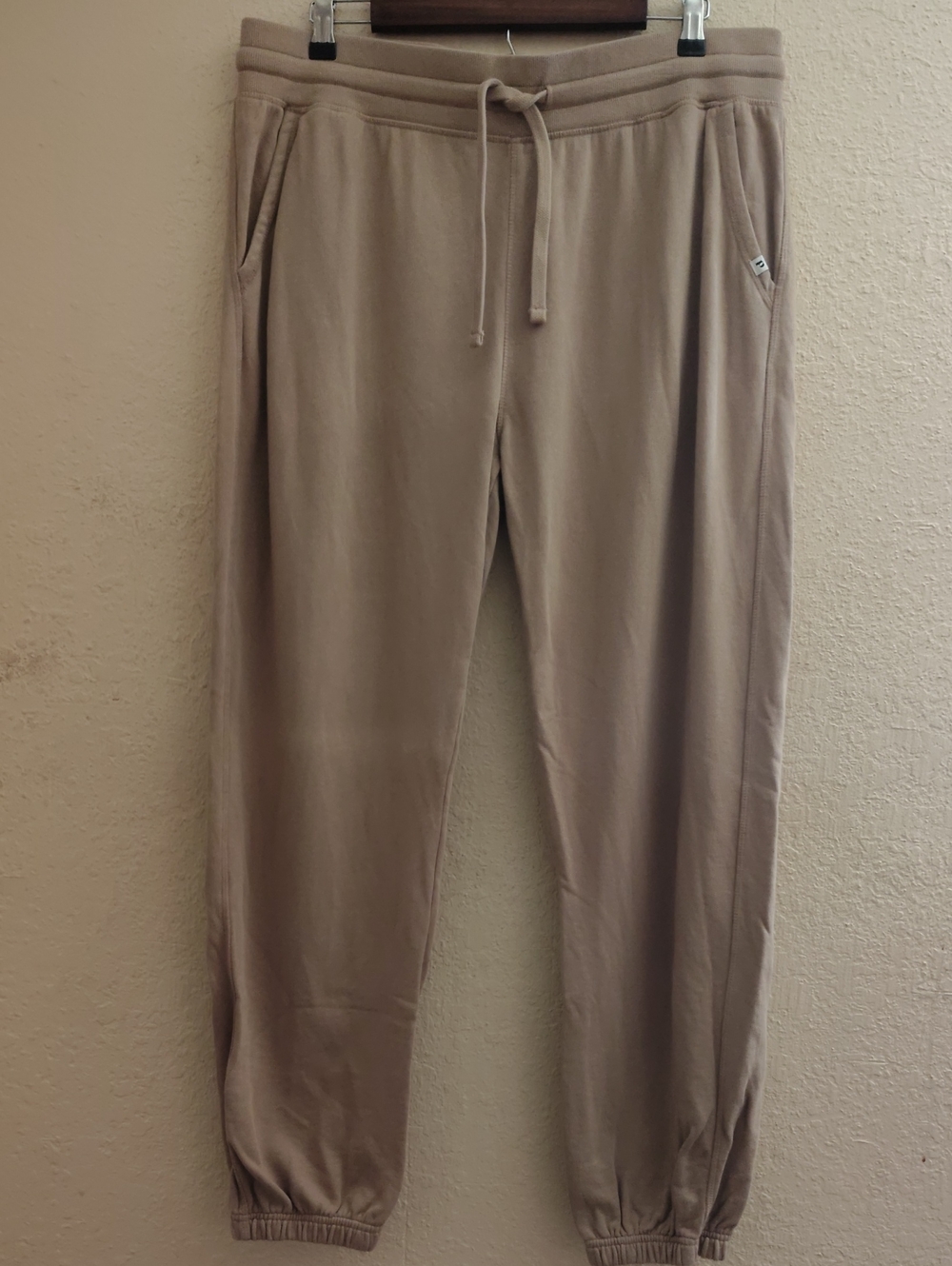 Women's Pact Tan Joggers Sweatpants Size XL 100 % Organic Cotton